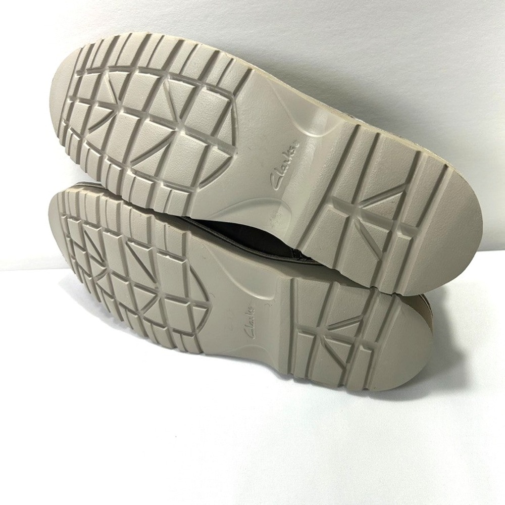 Clarks Men's Eastridge Moc Grey Leather US 11W - Picture 8 of 8
